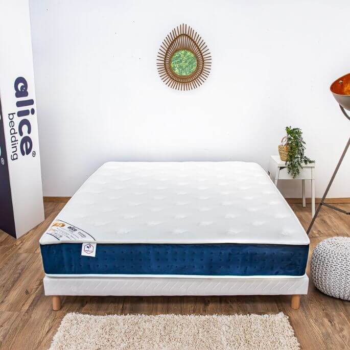 Matelas à ressorts ensachés à 7 zones de confort